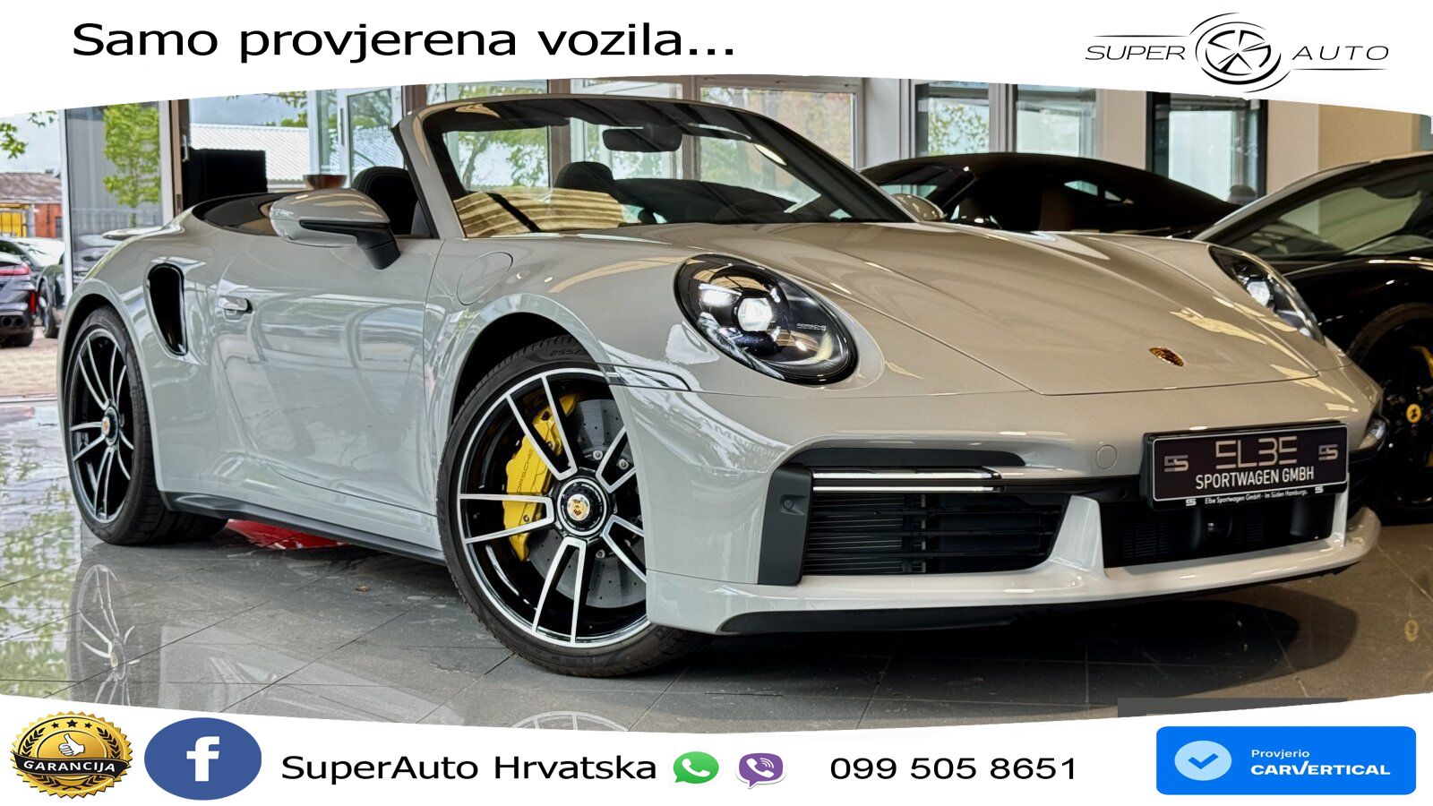 Porsche 911 Turbo S Cabriolet 3.8 (650 KS) PDK MATRIX+GR SJED+KAM