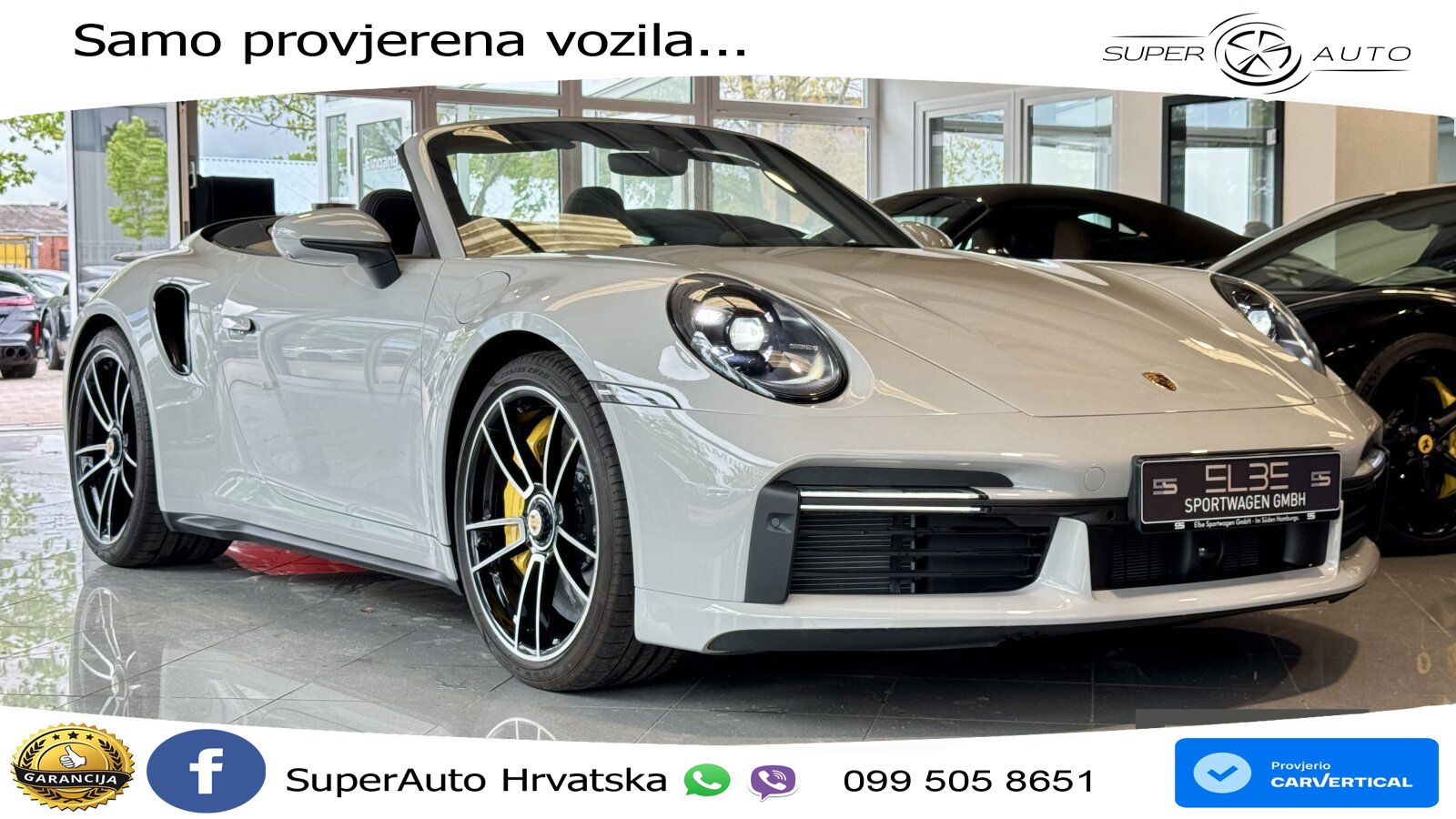 Porsche 911 Turbo S Cabriolet 3.8 (650 KS) PDK MATRIX+GR SJED+KAM