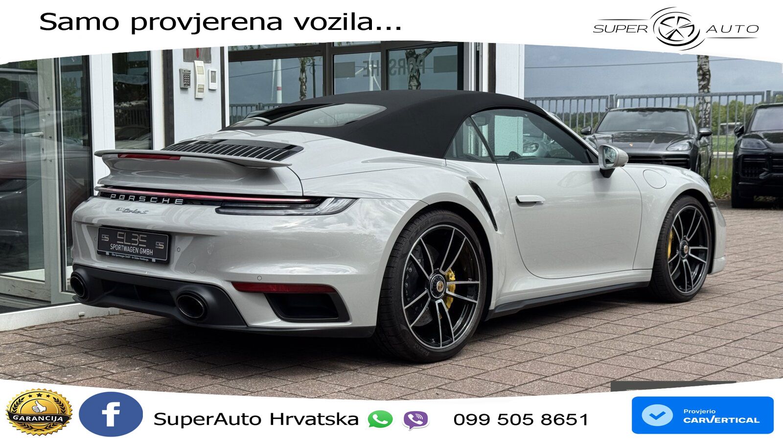 Porsche 911 Turbo S Cabriolet 3.8 (650 KS) PDK MATRIX+GR SJED+KAM