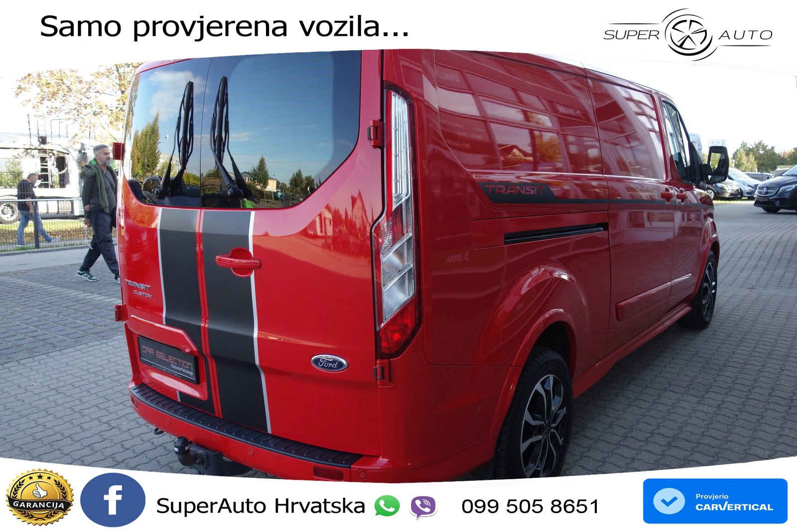 Ford Transit Custom 2.0 L2 KASTEN SPORT STDHZG/AHK 170 KS