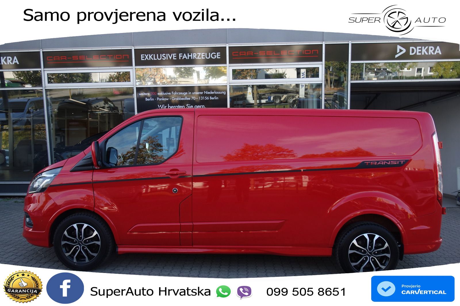 Ford Transit Custom 2.0 L2 KASTEN SPORT STDHZG/AHK 170 KS