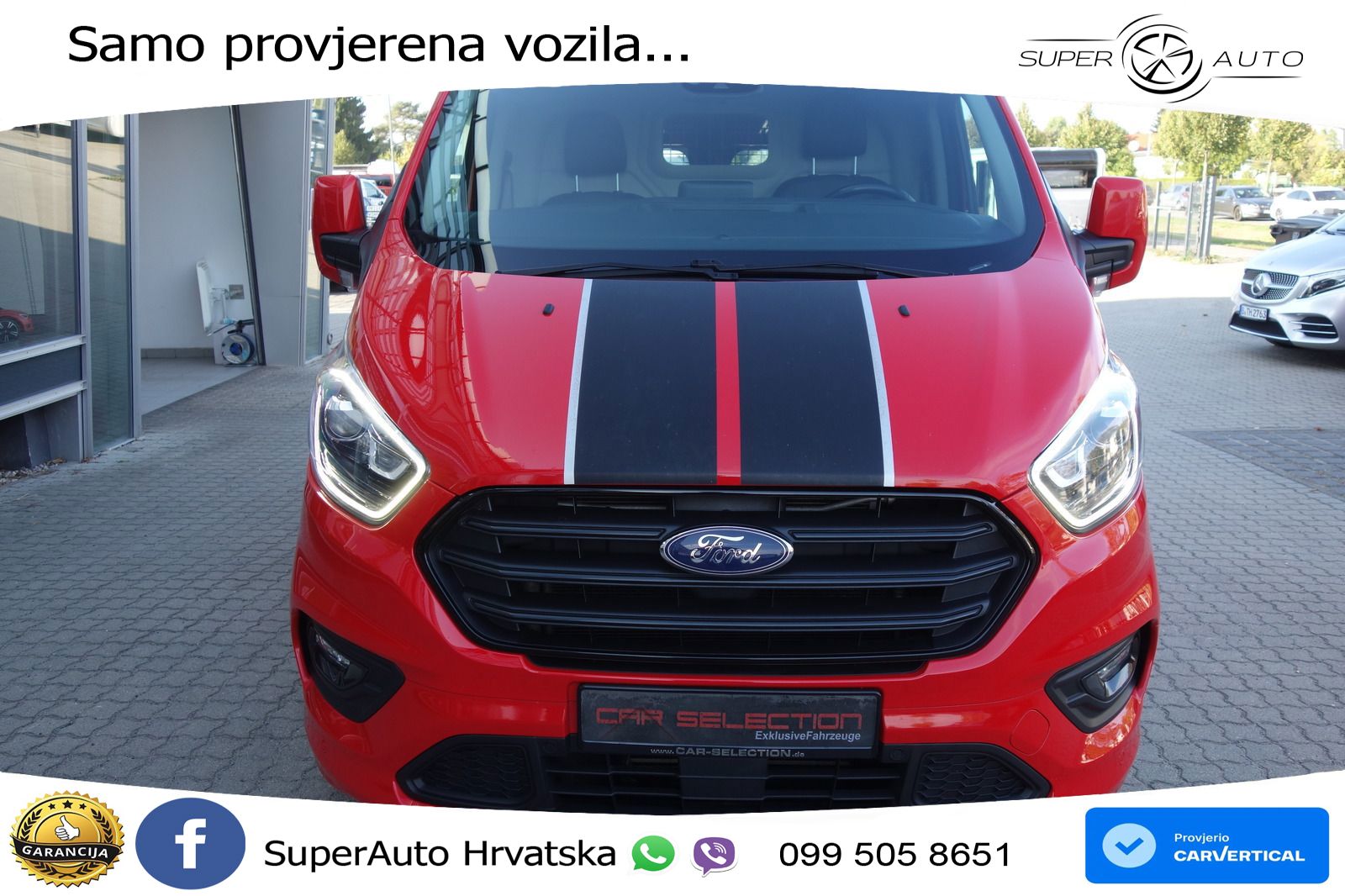 Ford Transit Custom 2.0 L2 KASTEN SPORT STDHZG/AHK 170 KS