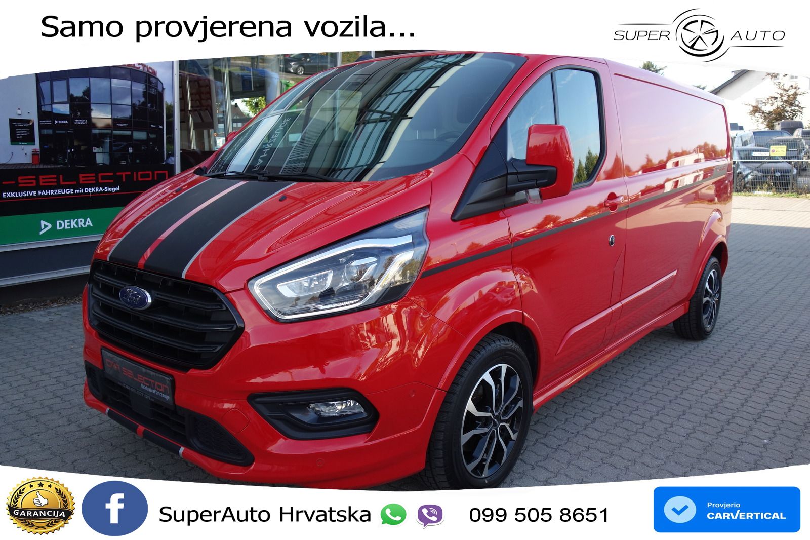 Ford Transit Custom 2.0 L2 KASTEN SPORT STDHZG/AHK 170 KS