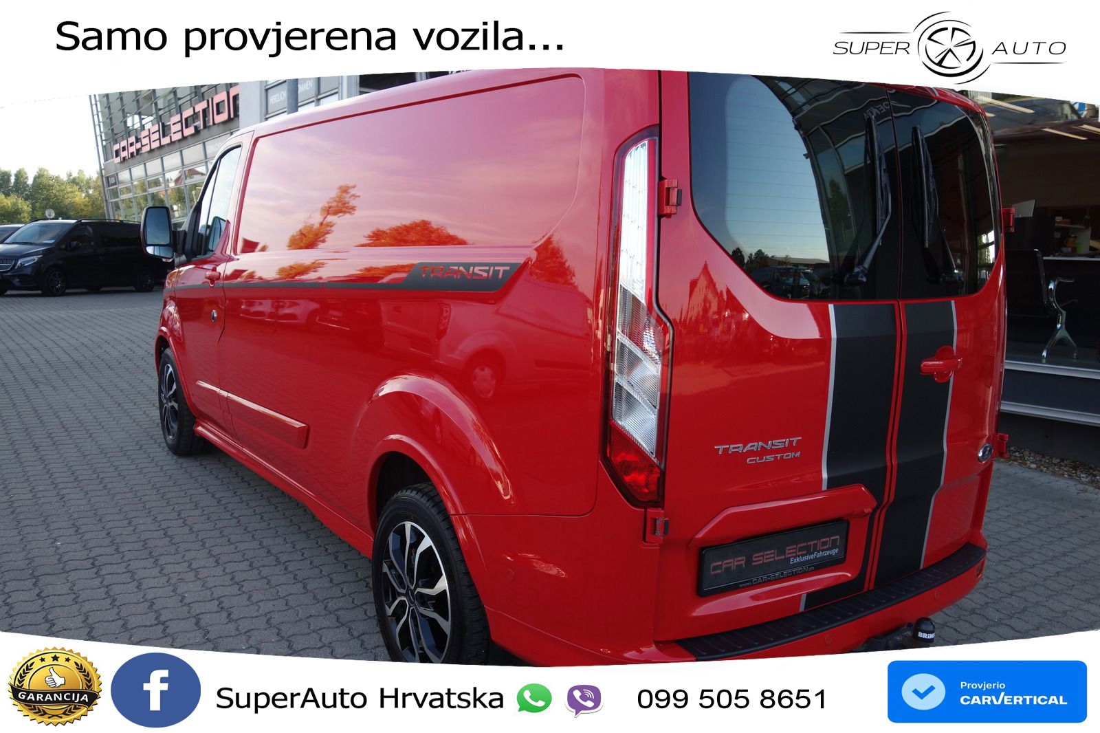 Ford Transit Custom 2.0 L2 KASTEN SPORT STDHZG/AHK 170 KS