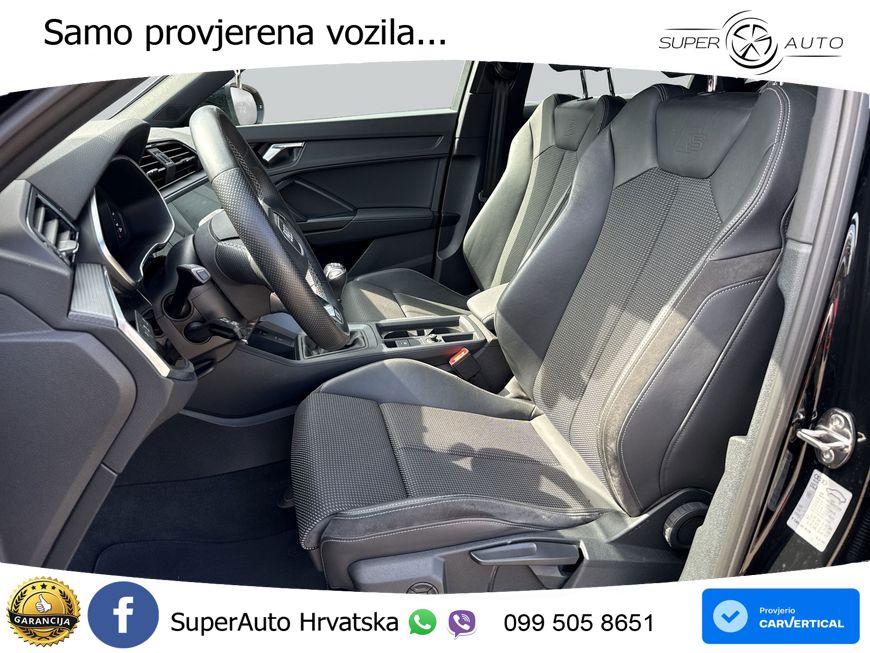 Audi Q3 II Sportback 35 TFSI (150 KS) S line LED+GR SJED+ACC