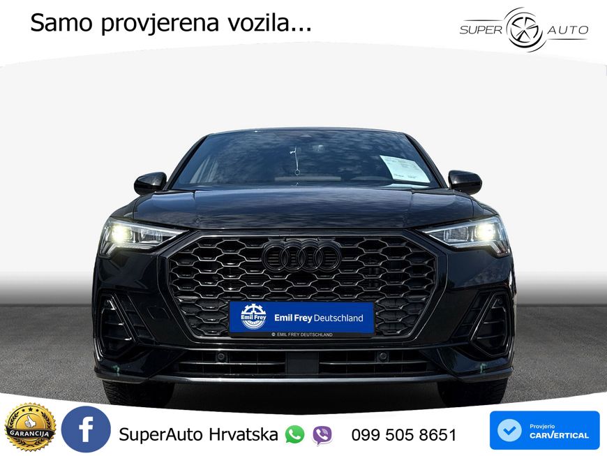 Audi Q3 II Sportback 35 TFSI (150 KS) S line LED+GR SJED+ACC