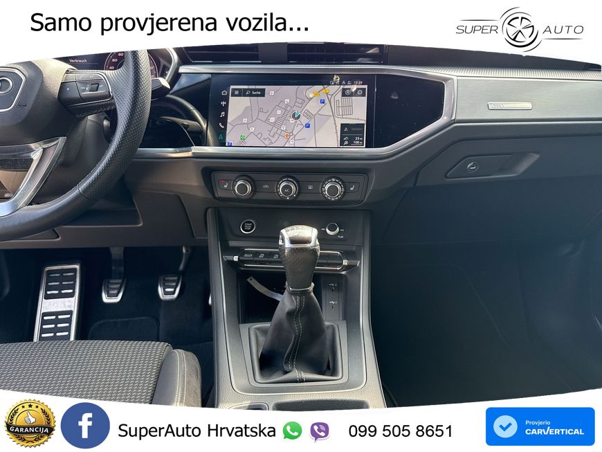 Audi Q3 II Sportback 35 TFSI (150 KS) S line LED+GR SJED+ACC