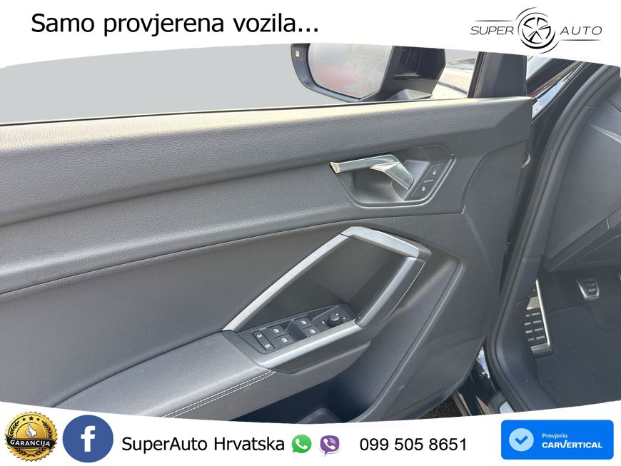 Audi Q3 II Sportback 35 TFSI (150 KS) S line LED+GR SJED+ACC