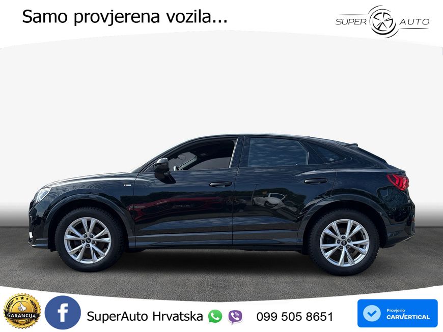 Audi Q3 II Sportback 35 TFSI (150 KS) S line LED+GR SJED+ACC