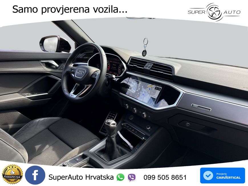 Audi Q3 II Sportback 35 TFSI (150 KS) S line LED+GR SJED+ACC