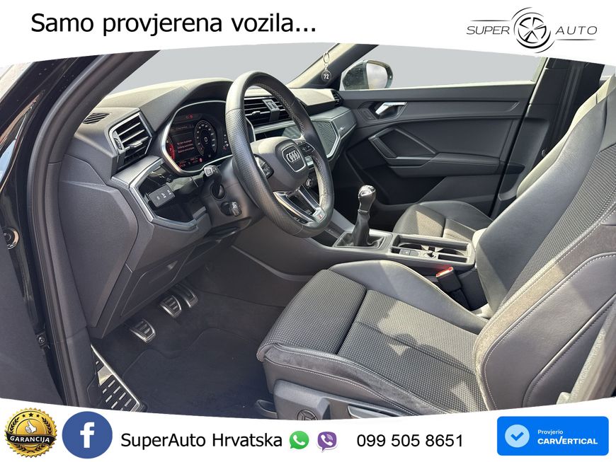 Audi Q3 II Sportback 35 TFSI (150 KS) S line LED+GR SJED+ACC