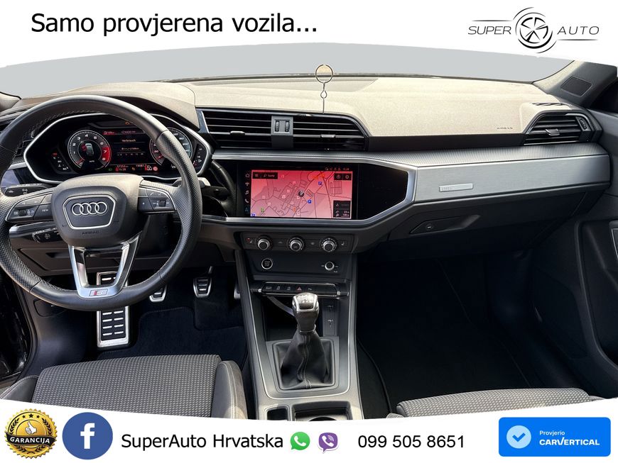 Audi Q3 II Sportback 35 TFSI (150 KS) S line LED+GR SJED+ACC