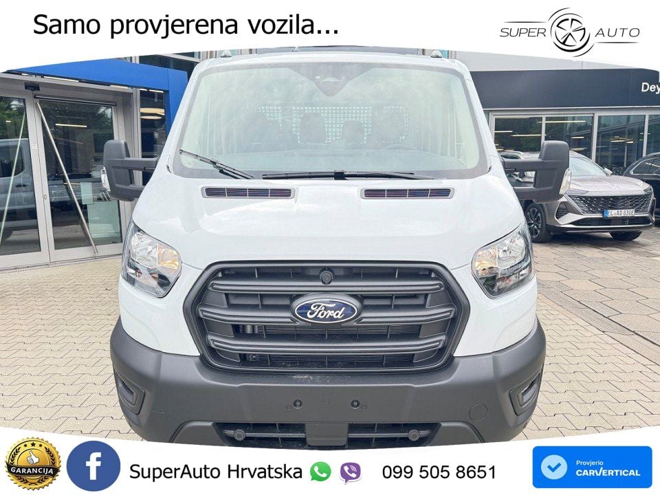 Ford Transit 2,0 Ecoblue 350 L3 Doka Pritsche Trend 131 KS