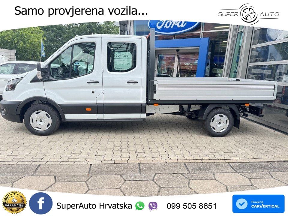 Ford Transit 2,0 Ecoblue 350 L3 Doka Pritsche Trend 131 KS