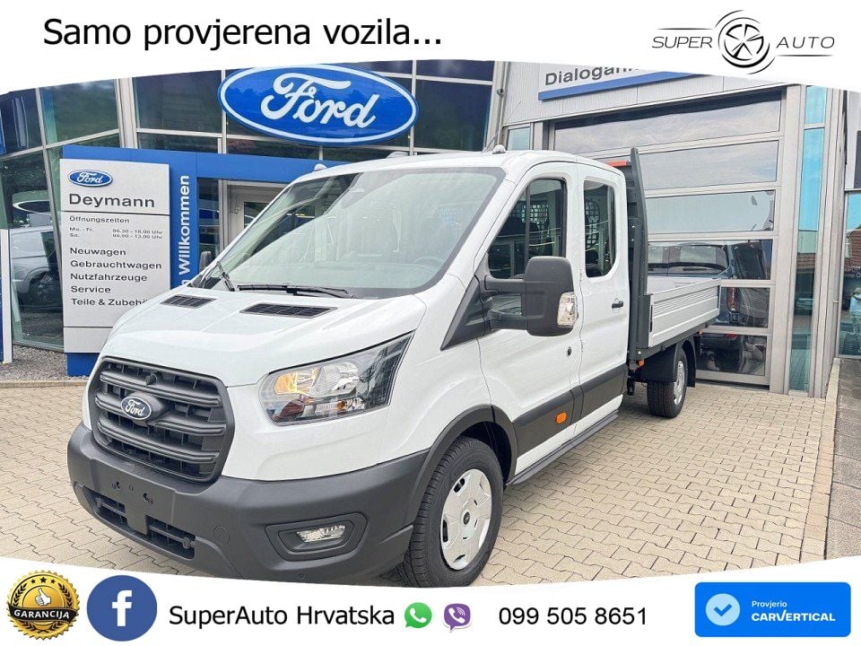 Ford Transit 2,0 Ecoblue 350 L3 Doka Pritsche Trend 131 KS