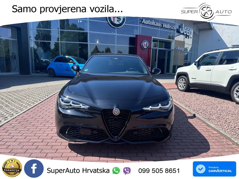 Alfa Romeo Giulia 2.0 Turbo (280 KS) Q4 Automatic LED+GR SJED+ACC