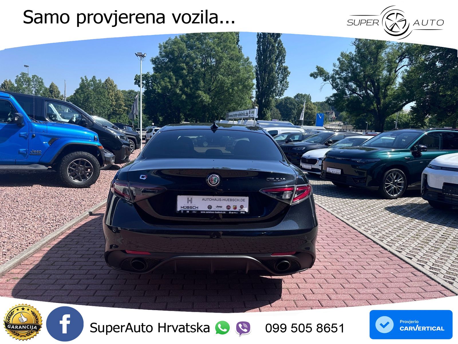 Alfa Romeo Giulia 2.0 Turbo (280 KS) Q4 Automatic LED+GR SJED+ACC