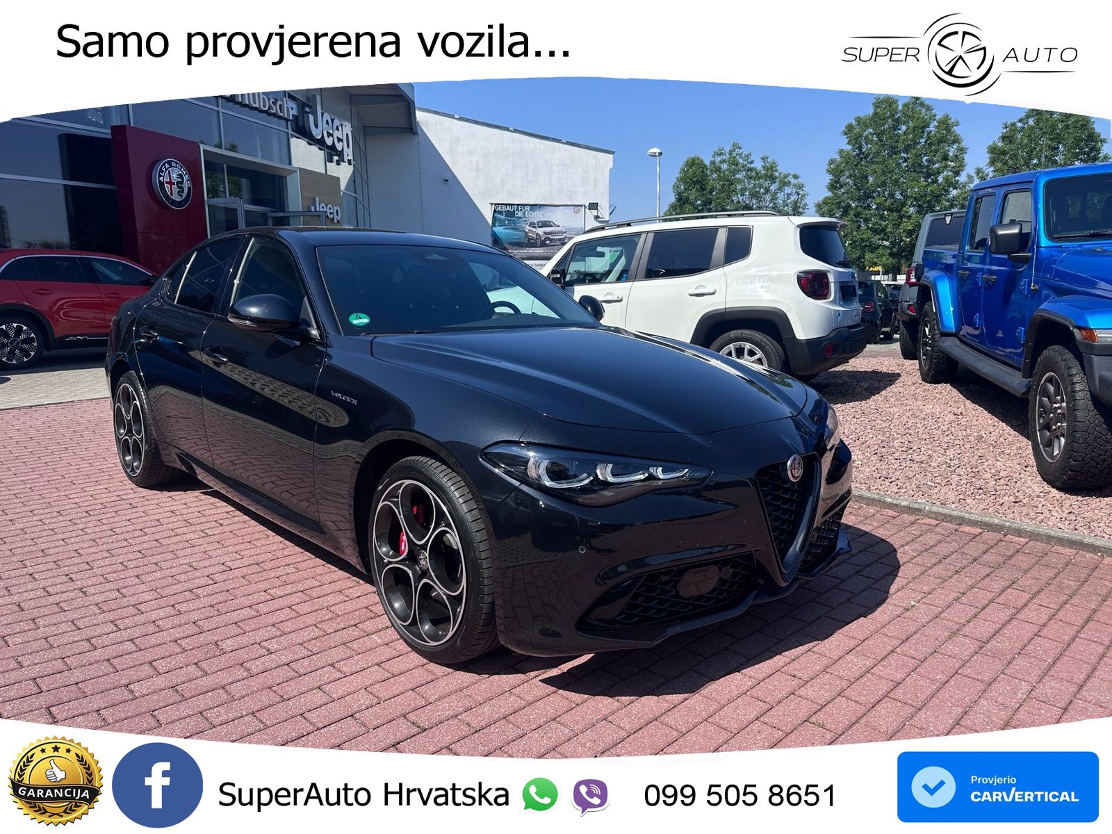Alfa Romeo Giulia 2.0 Turbo (280 KS) Q4 Automatic LED+GR SJED+ACC