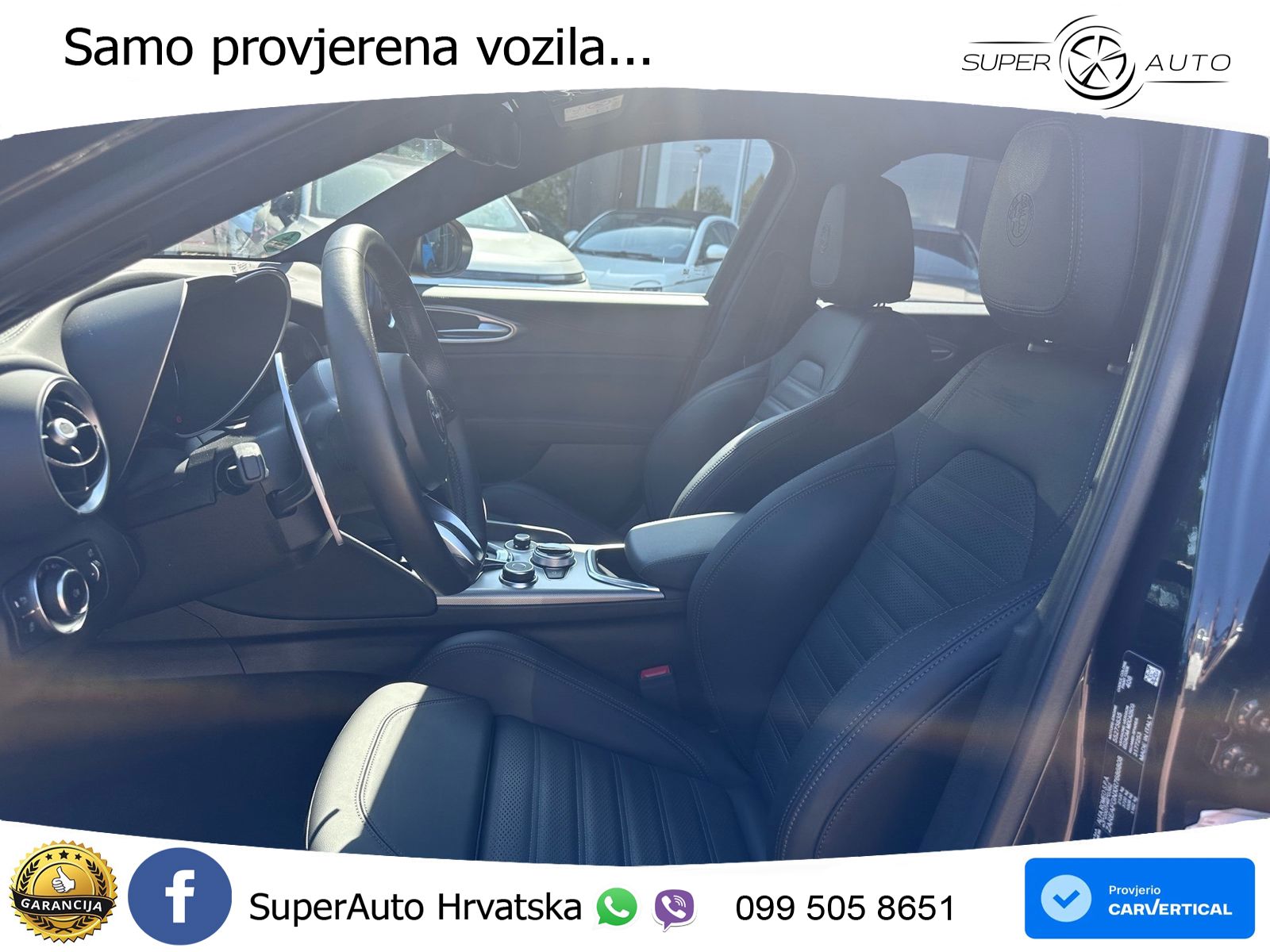 Alfa Romeo Giulia 2.0 Turbo (280 KS) Q4 Automatic LED+GR SJED+ACC