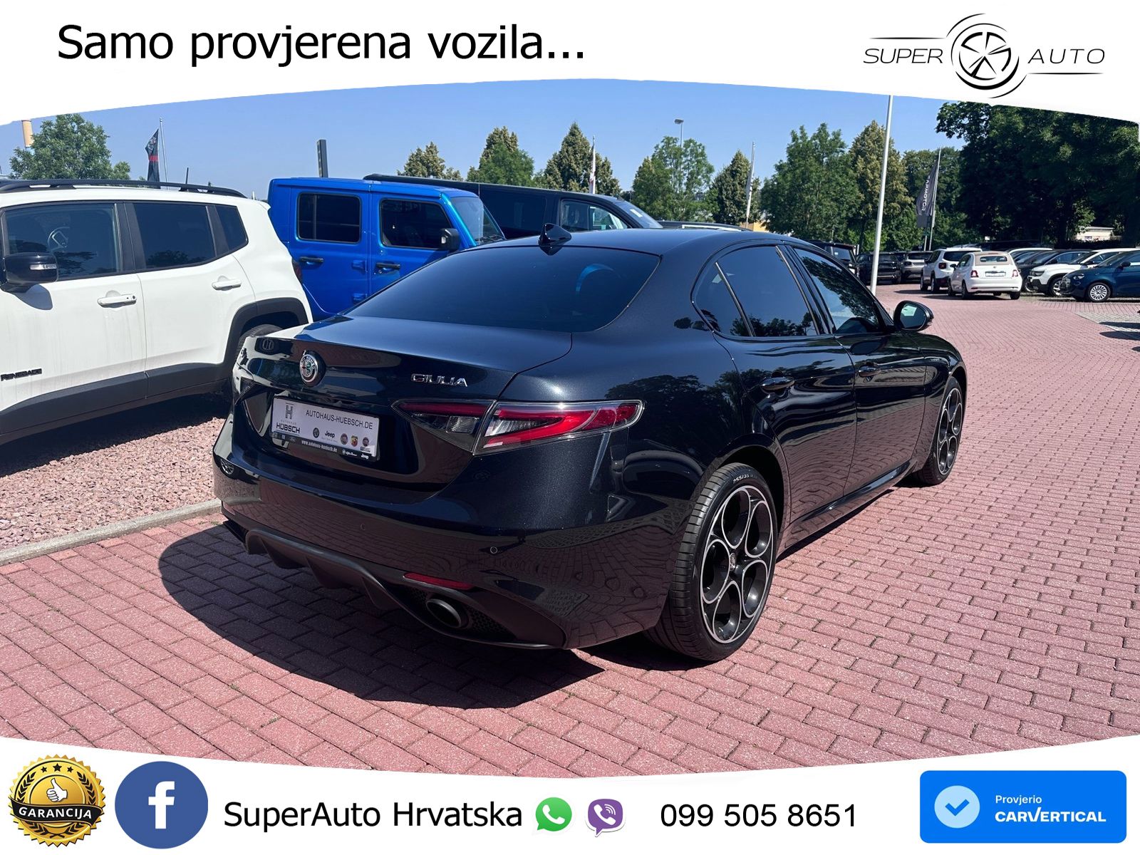 Alfa Romeo Giulia 2.0 Turbo (280 KS) Q4 Automatic LED+GR SJED+ACC