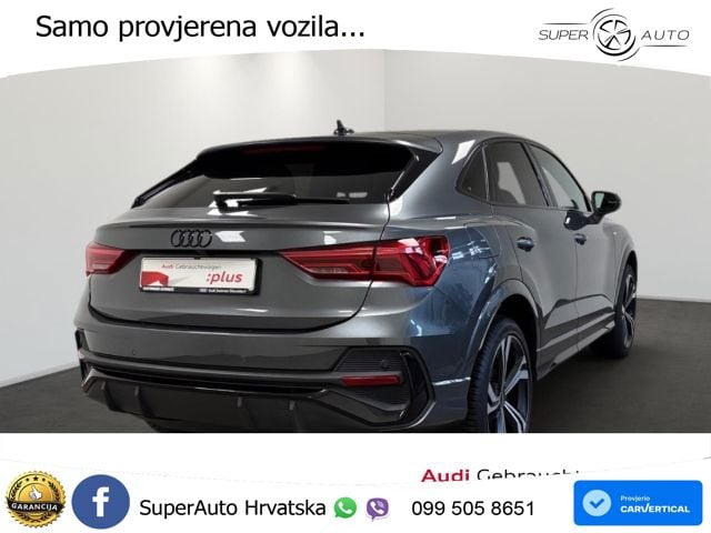 Audi Q3 Sportback 45 TFSIe (245 KS) S tronic S line MATRIX+GR SJED+KAM