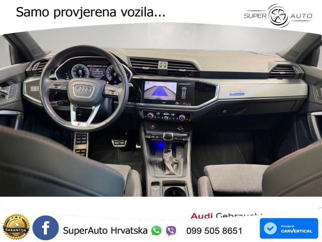 Audi Q3 Sportback 45 TFSIe (245 KS) S tronic S line MATRIX+GR SJED+KAM
