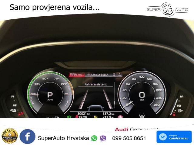Audi Q3 Sportback 45 TFSIe (245 KS) S tronic S line MATRIX+GR SJED+KAM