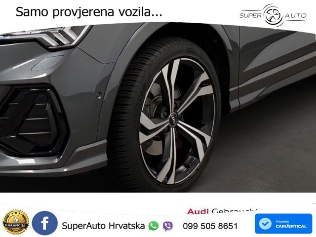 Audi Q3 Sportback 45 TFSIe (245 KS) S tronic S line MATRIX+GR SJED+KAM
