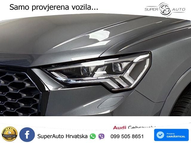 Audi Q3 Sportback 45 TFSIe (245 KS) S tronic S line MATRIX+GR SJED+KAM