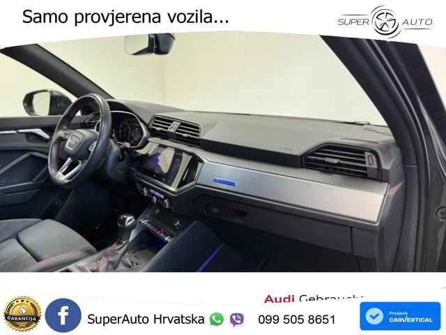Audi Q3 Sportback 45 TFSIe (245 KS) S tronic S line MATRIX+GR SJED+KAM
