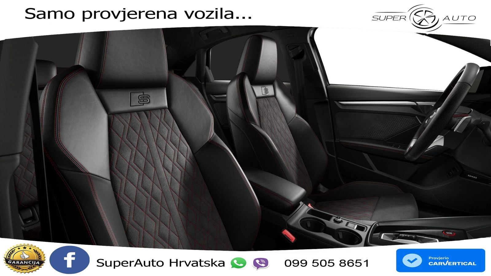 Audi S3 Limuzina 2.0 TFSI (333 KS) quattro S tronic LED+GR SJED+ACC