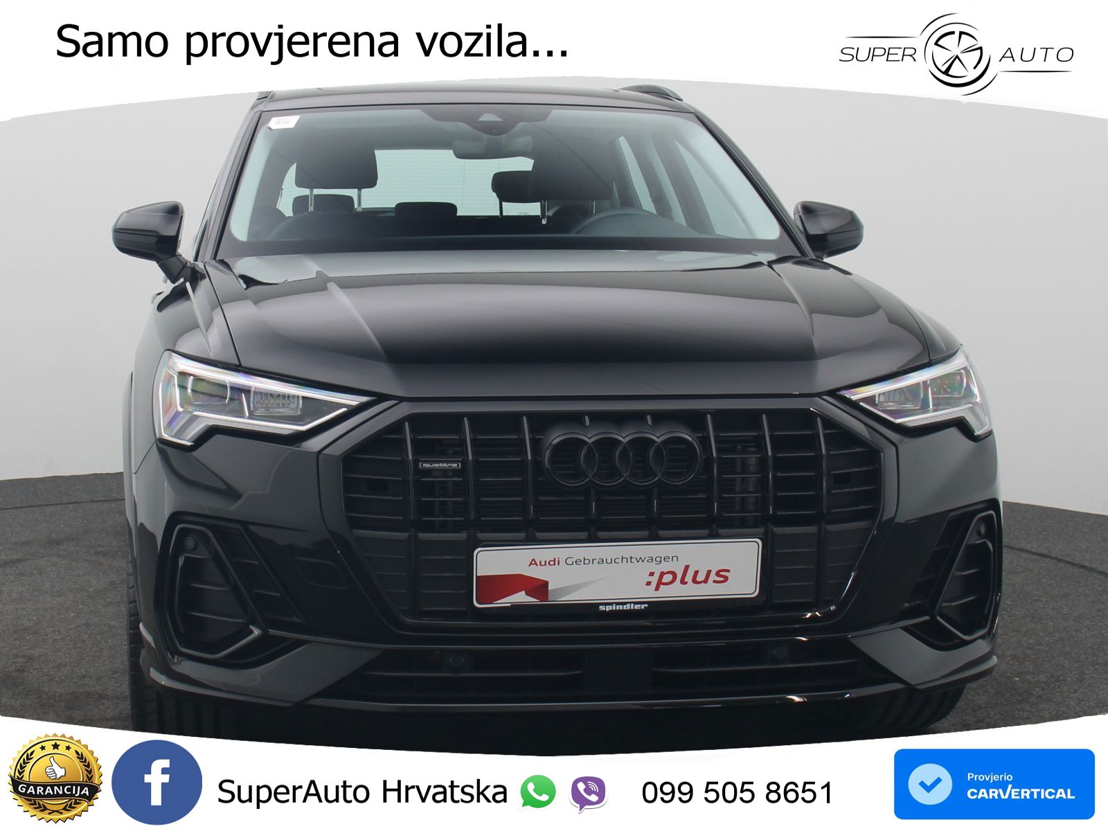 Audi Q3 40 TFSI (190 KS) quattro S tronic S line LED+GR SJED+ACC