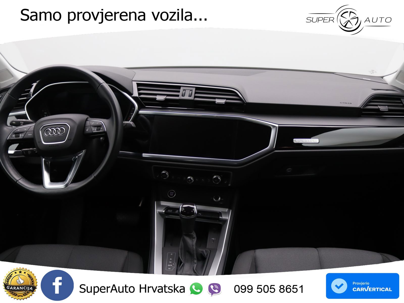 Audi Q3 40 TFSI (190 KS) quattro S tronic S line LED+GR SJED+ACC