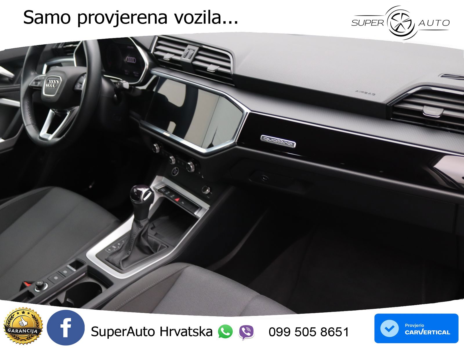 Audi Q3 40 TFSI (190 KS) quattro S tronic S line LED+GR SJED+ACC