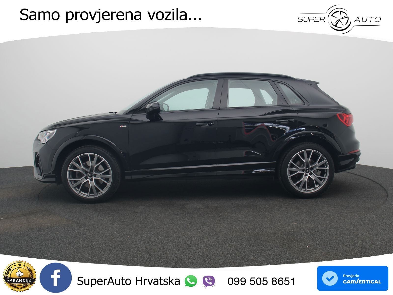 Audi Q3 40 TFSI (190 KS) quattro S tronic S line LED+GR SJED+ACC
