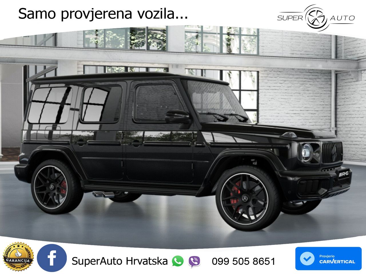 Mercedes AMG G 63 Long V8 (585 KS) 4MATIC 9G-TRONIC AMG SPEEDSHIFT TCT