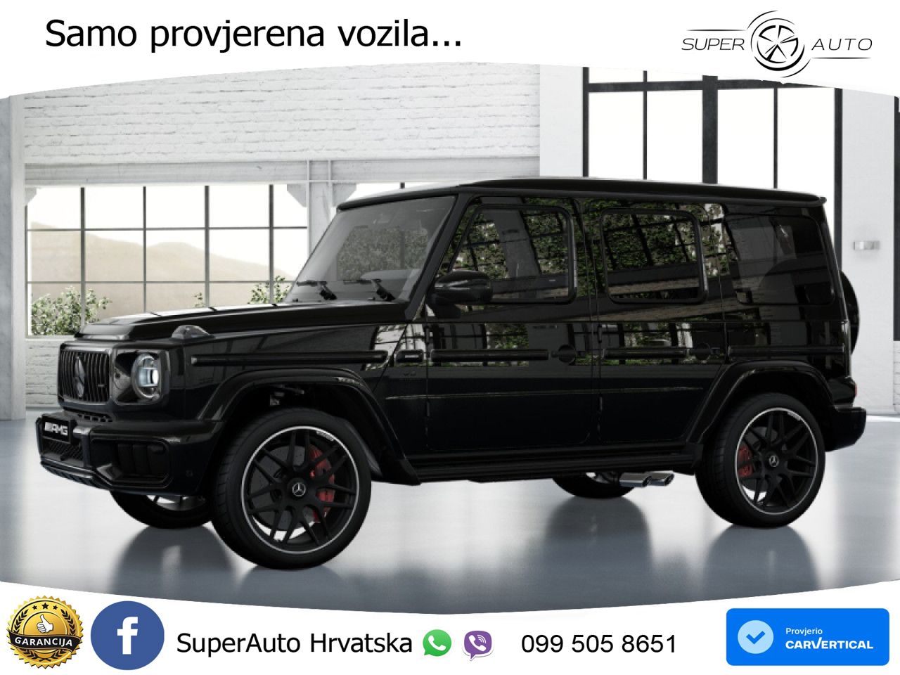 Mercedes AMG G 63 Long V8 (585 KS) 4MATIC 9G-TRONIC AMG SPEEDSHIFT TCT