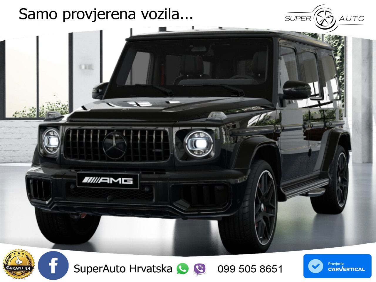 Mercedes AMG G 63 Long V8 (585 KS) 4MATIC 9G-TRONIC AMG SPEEDSHIFT TCT