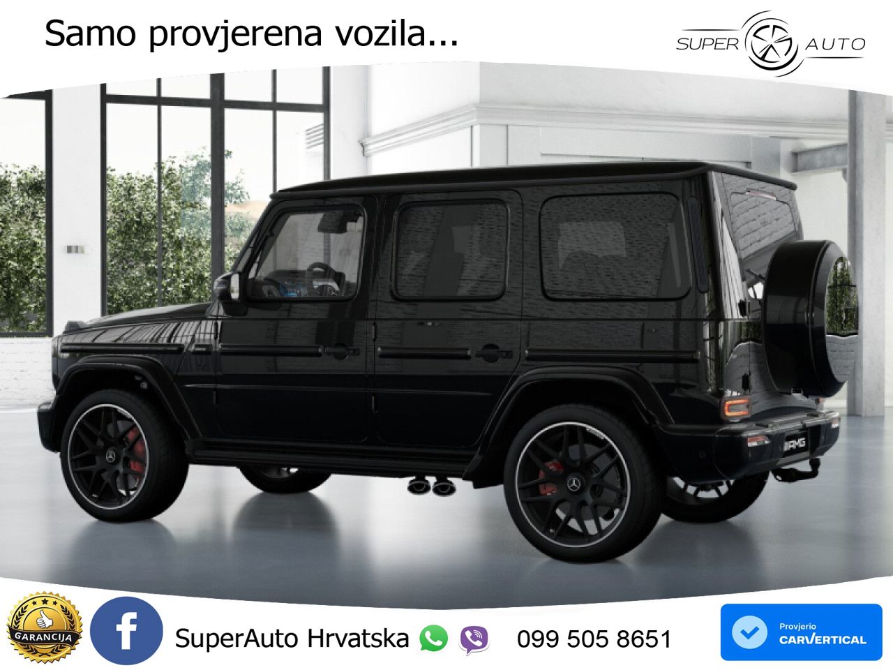 Mercedes AMG G 63 Long V8 (585 KS) 4MATIC 9G-TRONIC AMG SPEEDSHIFT TCT