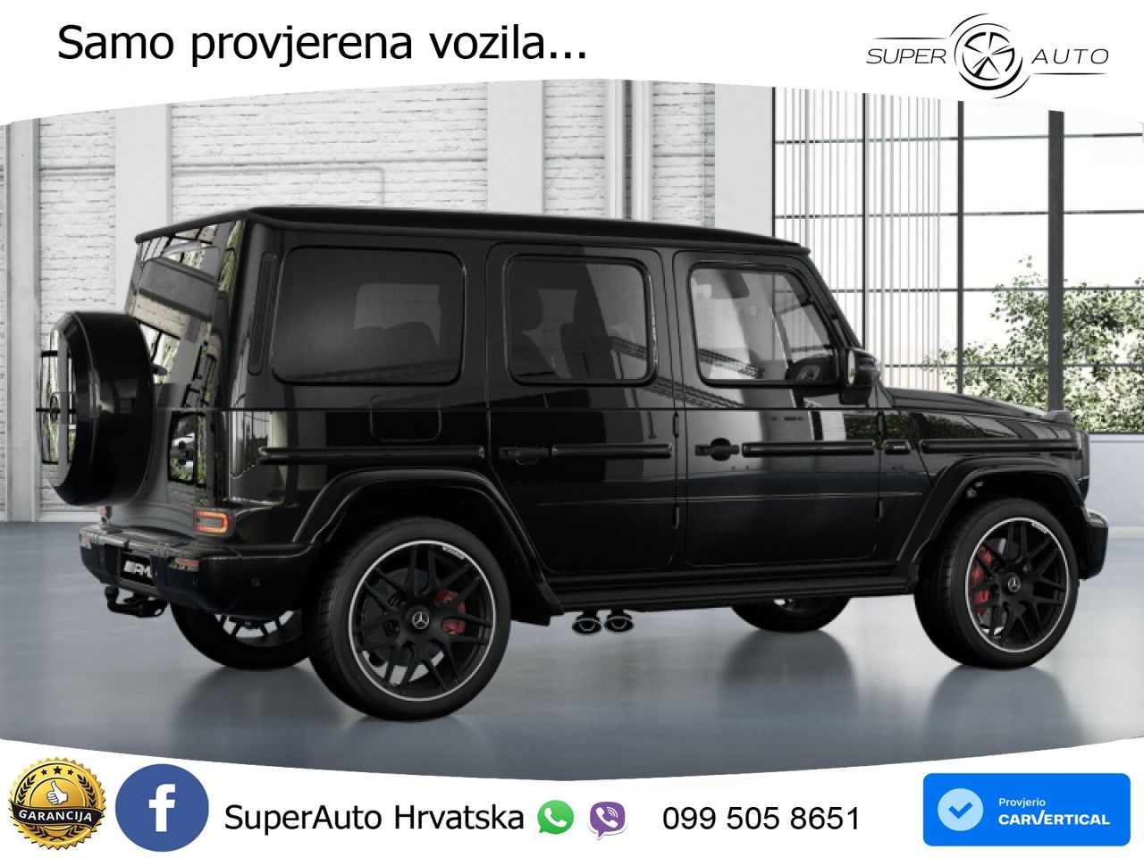 Mercedes AMG G 63 Long V8 (585 KS) 4MATIC 9G-TRONIC AMG SPEEDSHIFT TCT