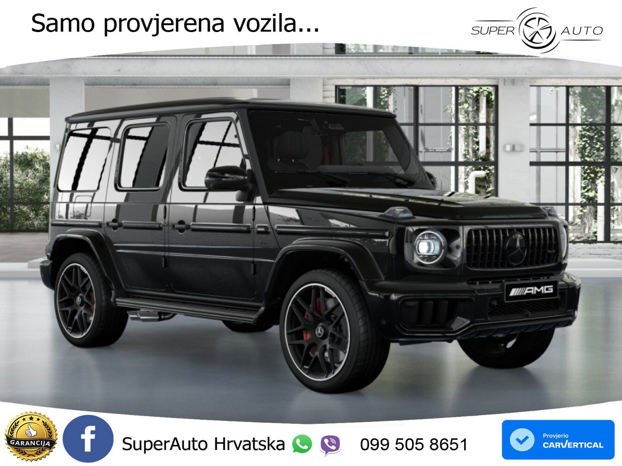 Mercedes AMG G 63 Long V8 (585 KS) 4MATIC 9G-TRONIC AMG SPEEDSHIFT TCT