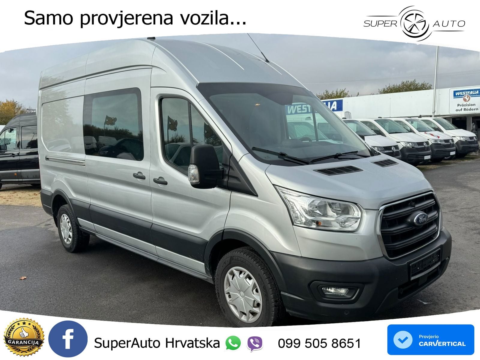 Ford Transit Kasten L3H3 AWD Allrad Tempomat*PDC*MFL 131 KS