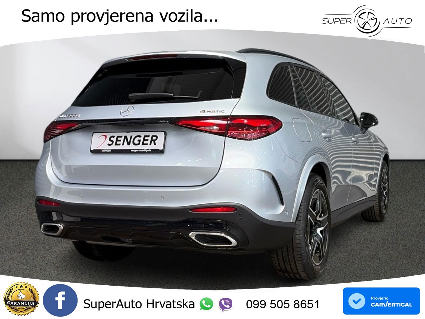 Mercedes GLC 200d (163 KS) 4MATIC 9G-TRONIC AMG LED+GR SJED+ACC