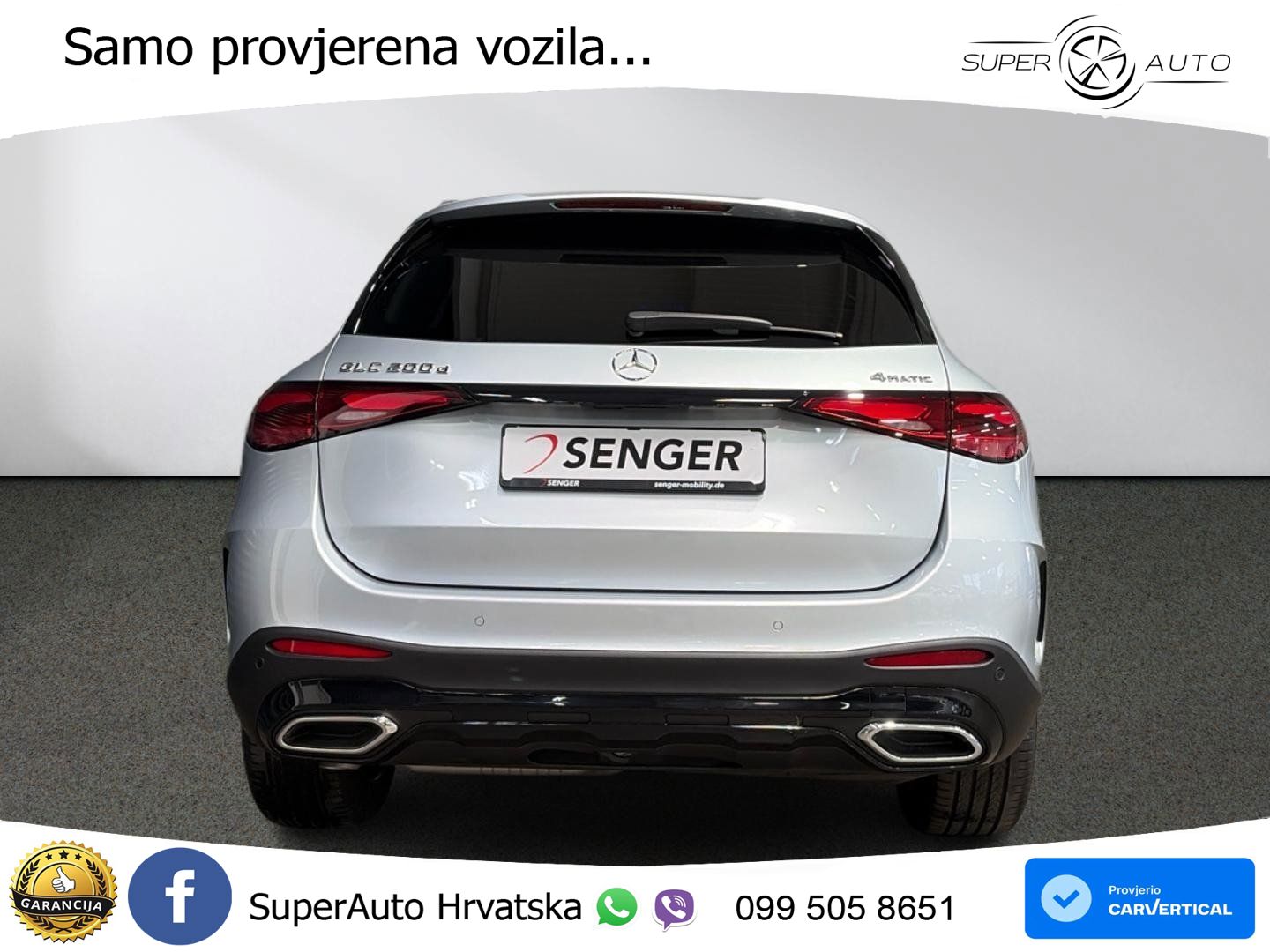 Mercedes GLC 200d (163 KS) 4MATIC 9G-TRONIC AMG LED+GR SJED+ACC