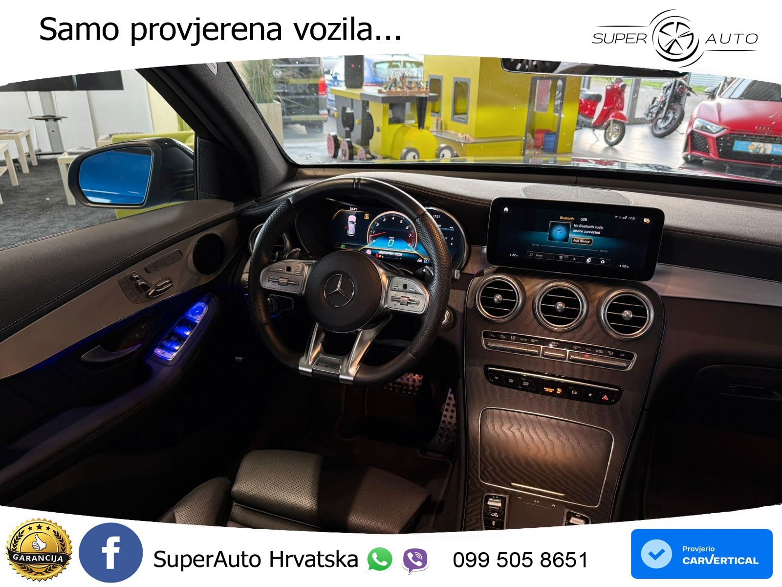 Mercedes AMG GLC 43 V6 (390 KS) 4MATIC TCT LED+GR SJED+ACC