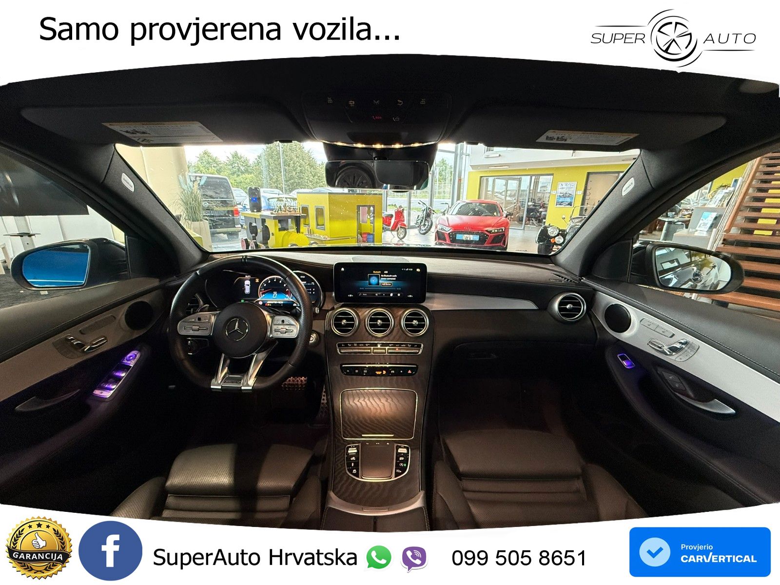 Mercedes AMG GLC 43 V6 (390 KS) 4MATIC TCT LED+GR SJED+ACC
