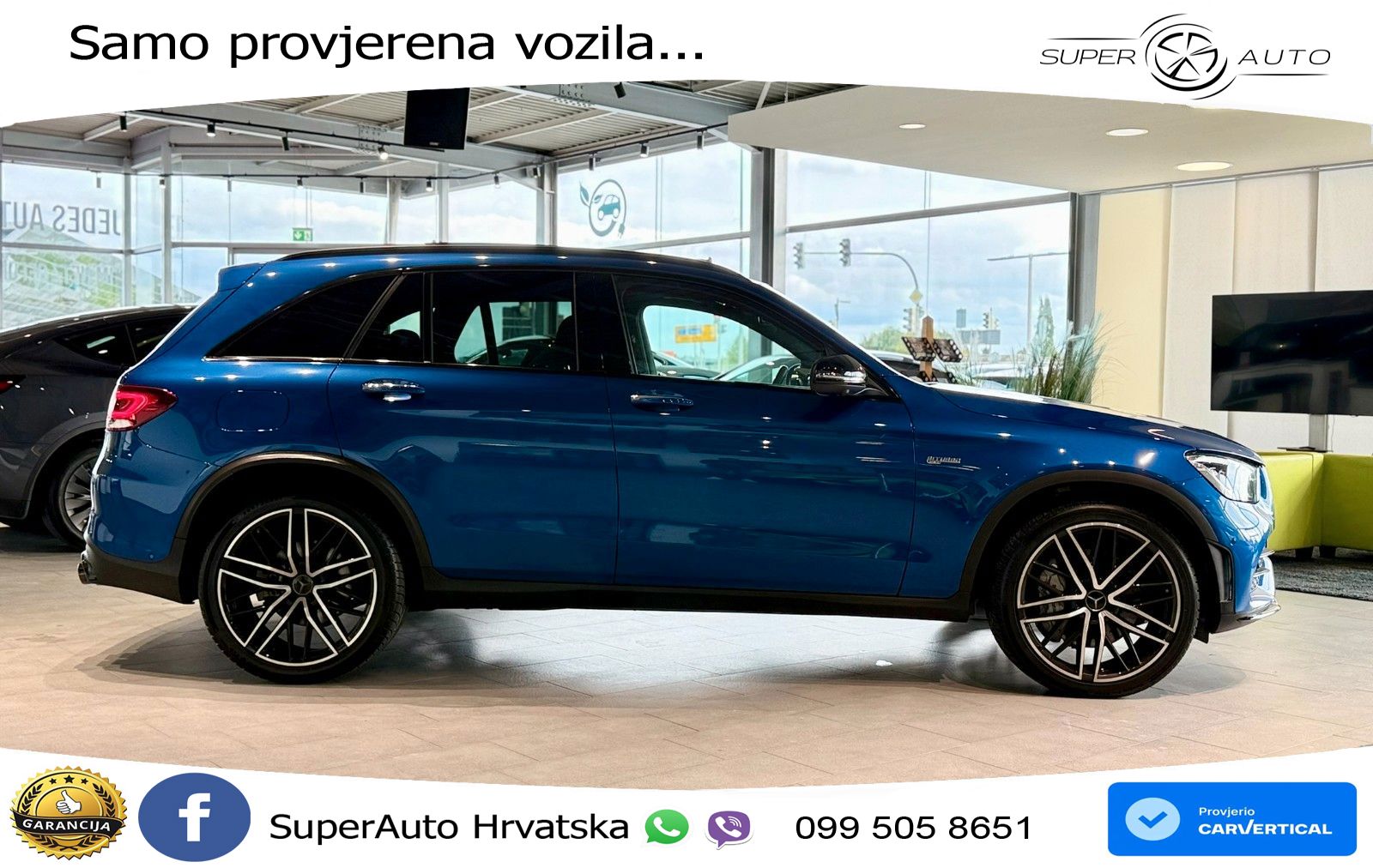 Mercedes AMG GLC 43 V6 (390 KS) 4MATIC TCT LED+GR SJED+ACC