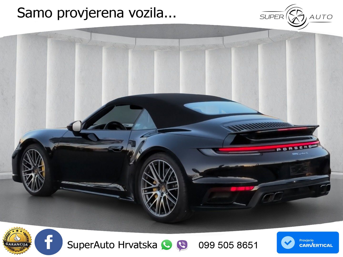 Porsche 911 Turbo S Cabriolet 3.8 (650 KS) PDK MATRIX+GR SJED+KAM