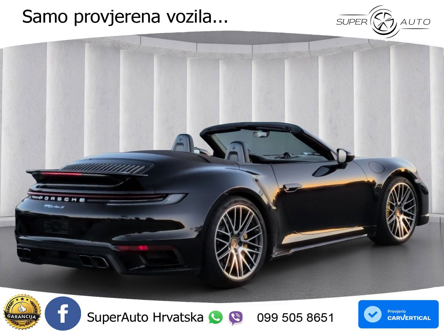Porsche 911 Turbo S Cabriolet 3.8 (650 KS) PDK MATRIX+GR SJED+KAM