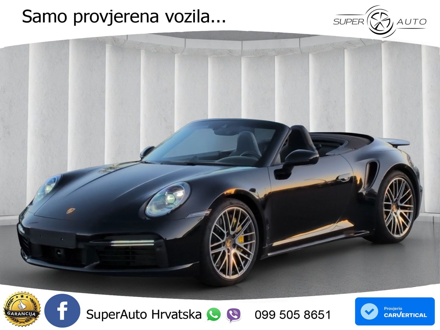 Porsche 911 Turbo S Cabriolet 3.8 (650 KS) PDK MATRIX+GR SJED+KAM
